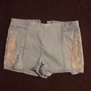 Jean shorts high waisted